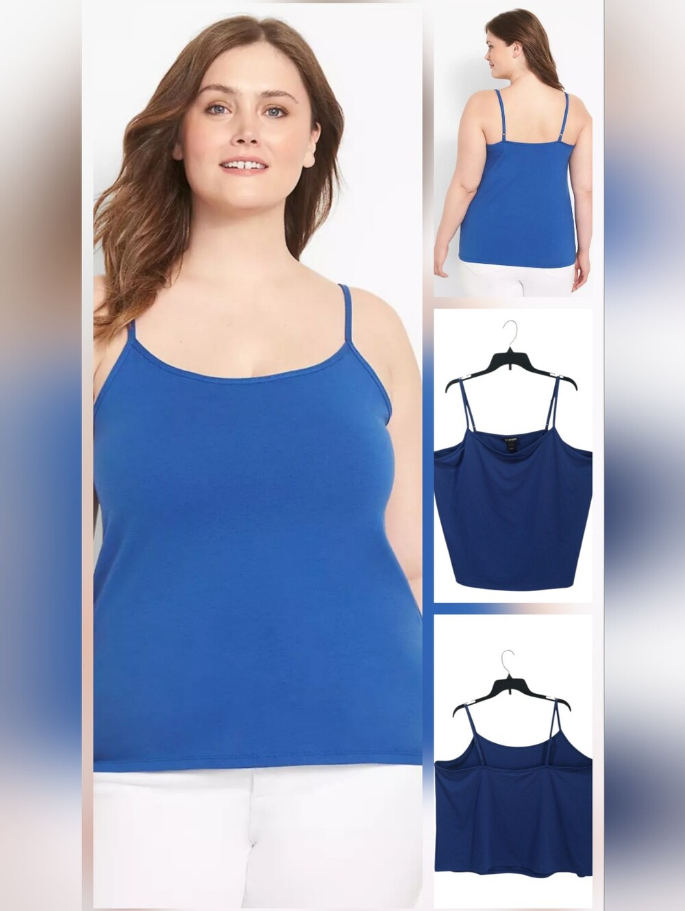 Navy Blue Cami - Adjustable Straps